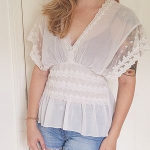 Closet Clear Out!  Sheer Arden B Blouse
